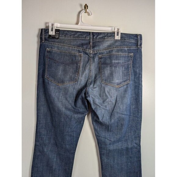 Gap 1969 Jeans Women's Size 33/16 40x32 Y2K Real Straight Mid Rise Slim Long NEW - Picture 6 of 9